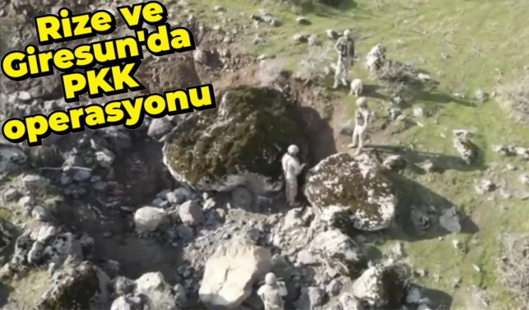 Rize ve Giresun'da PKK operasyonu: Bakan Yerlikaya açıkladı