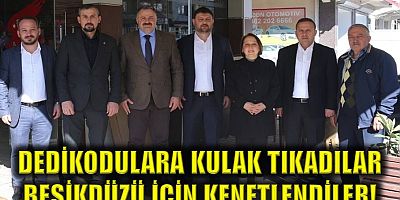 Beşikdüzü Belediye Seçimlerinde Cumhur İttifakı Hedefe kilitlendi!