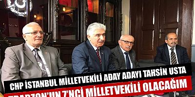 CHP İstanbul 1. Bölge Milletvekili Aday Adayı Tahsin Usta TGC’de açıklama yaptı
