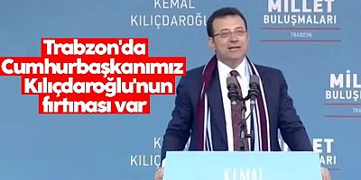 Ekrem İmamoğlu'ndan Trabzon'da dikkat çeken 'AFAD' iddiası!