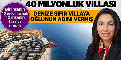 Hafize Gaye Erkan'ın denize sıfır villası ortaya çıktı!