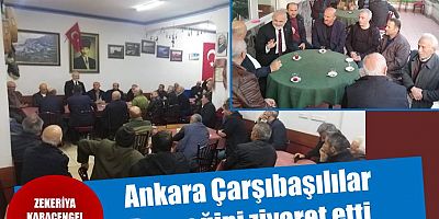 Karaçengel Ankara’daki Çarşıbaşılılarla buluştu