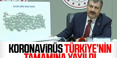 Koronavirüs Türkiye'nin Tamamına Yayıldı