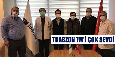 Trabzon, 7M Hastanesi’ni Çok Sevdi