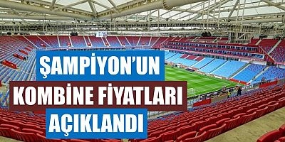 Trabzonspor'da Kombine Fiyatları Belli Oldu!