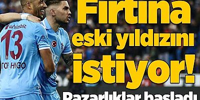 Trabzonspor eski yıldızını istiyor! Pazarlıklar başladı