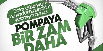 Zamlar Durdurulamıyor: Benzin Ve Motorinde Fiyat Artışı