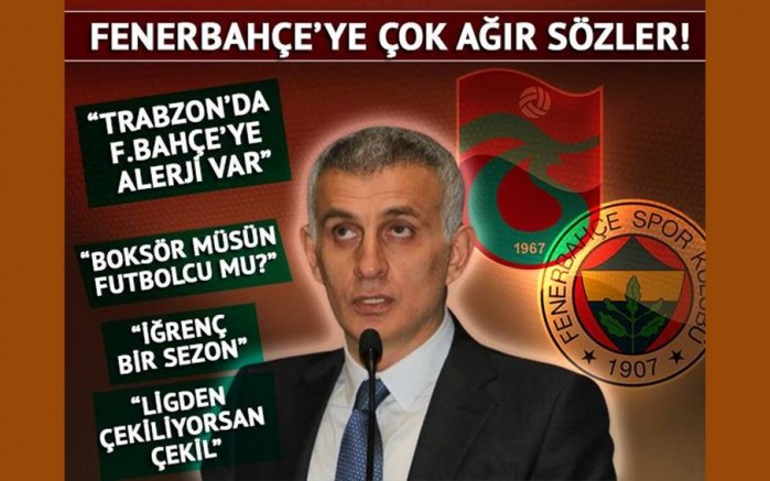 Trabzonspor eski başkanlarından Hacıosmanoğlu'ndan çok ağır sözler!