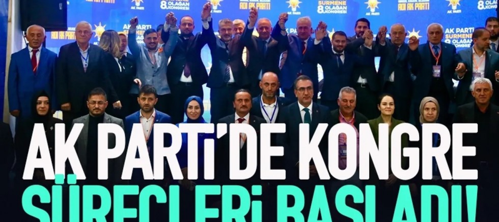 AK Parti Trabzon'da kongre süreçleri başladı...