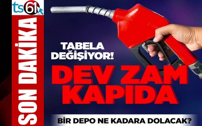 Akaryakıta zam geliyor!