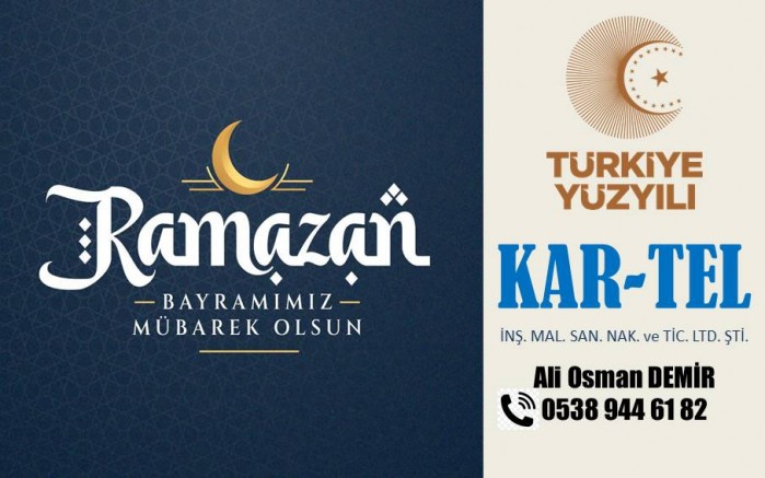 Ali Osman Demir'den Ramazan Bayramı Mesajı