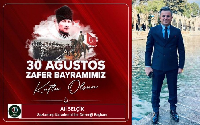 Ali Selçik'ten Zafer Bayramı Mesajı