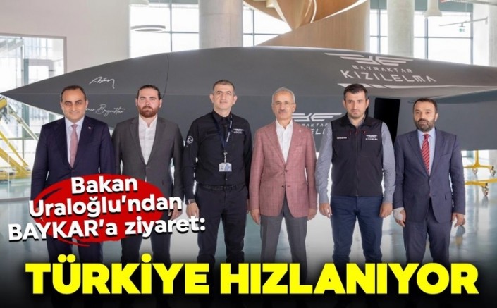 Bakan Uraloğlu’ndan Baykar’a ziyaret