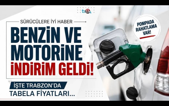 Benzin ve motorine indirim geldi!