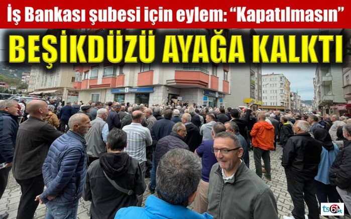 Beşikdüzü ayağa kalktı