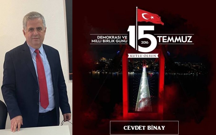 Cevdet Binay'dan 15 Temmuz mesajı