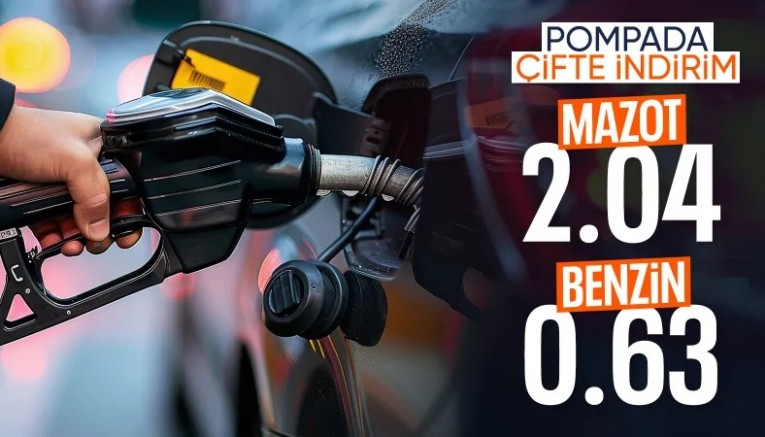 Hem benzin hem de motorine indirim