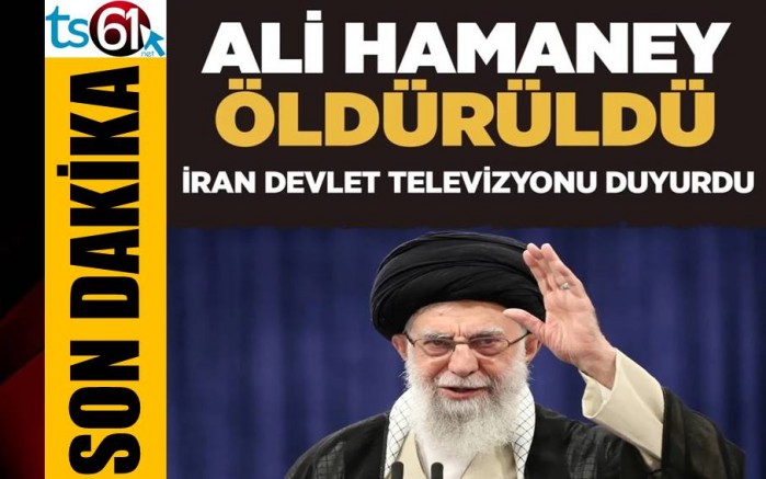 İran lideri Ayetullah Ali Hamaney öldürüldü
