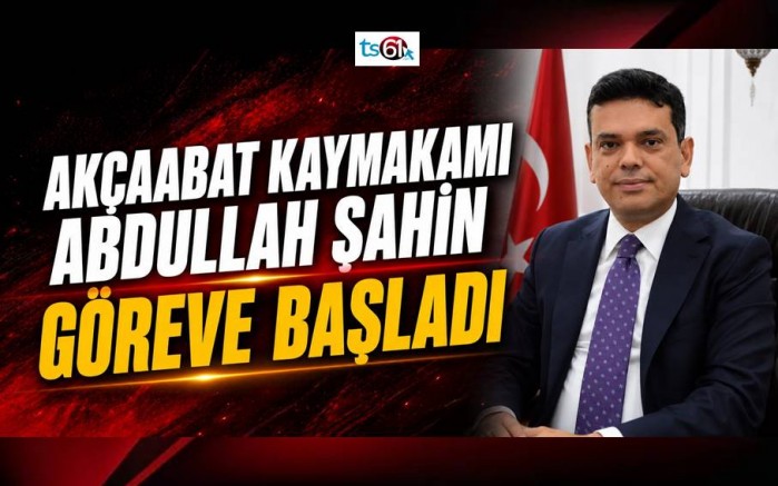 Kaymakam Şahin göreve başladı