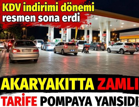 KDV indirimi dönemi resmen sona erdi
