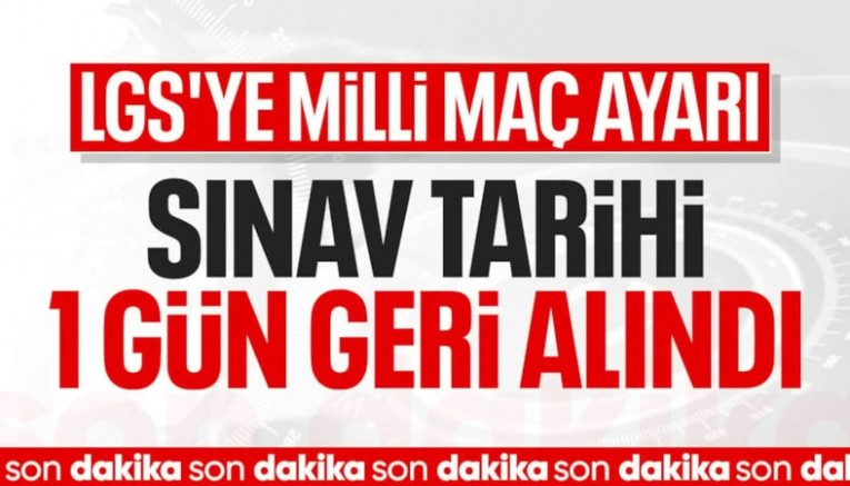 LGS 13 Haziran'da yapılacak