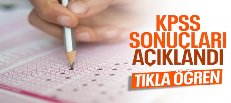 2026-KPSS Lisans sonuçları açıklandı