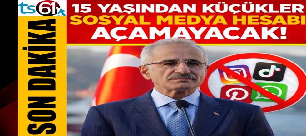 Abdulkadir Uraloğlu: 15 yaş altının sosyal medyada zaman geçirmesini istemiyoruz