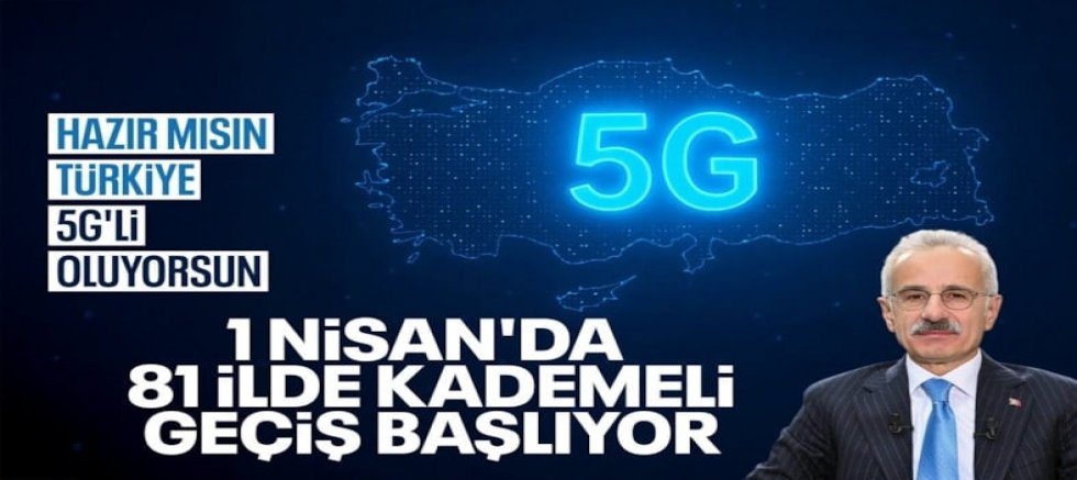 Abdulkadir Uraloğlu: 5G dönemi resmen başlıyor