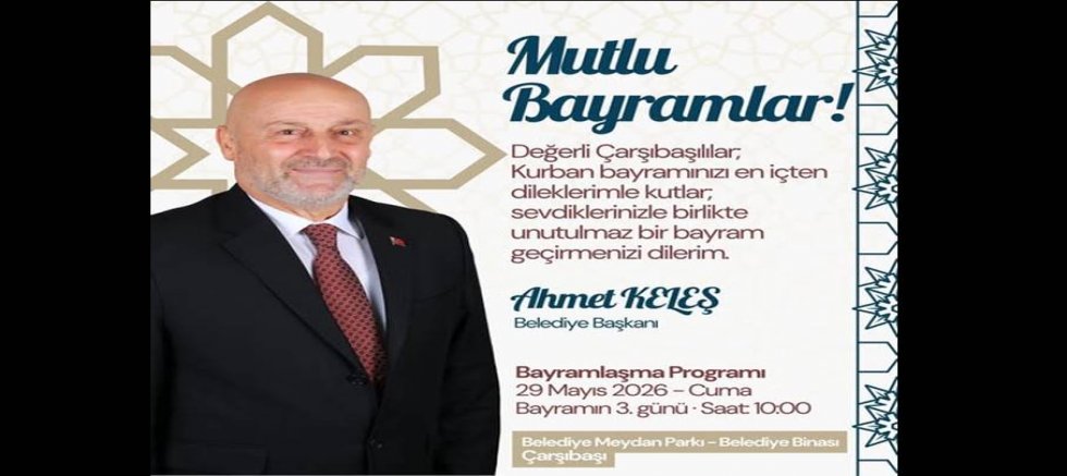 Ahmet Keleş'ten Kurban Bayramı Mesajı