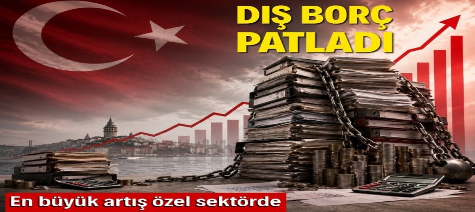 AK Parti döneminde dış borç 4 kat arttı