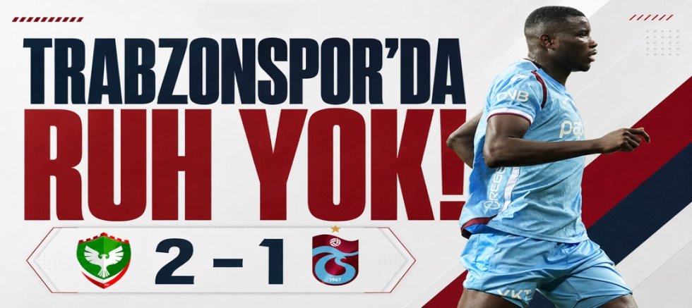 Amedspor, Trabzonspor’u 2-1 mağlup etti