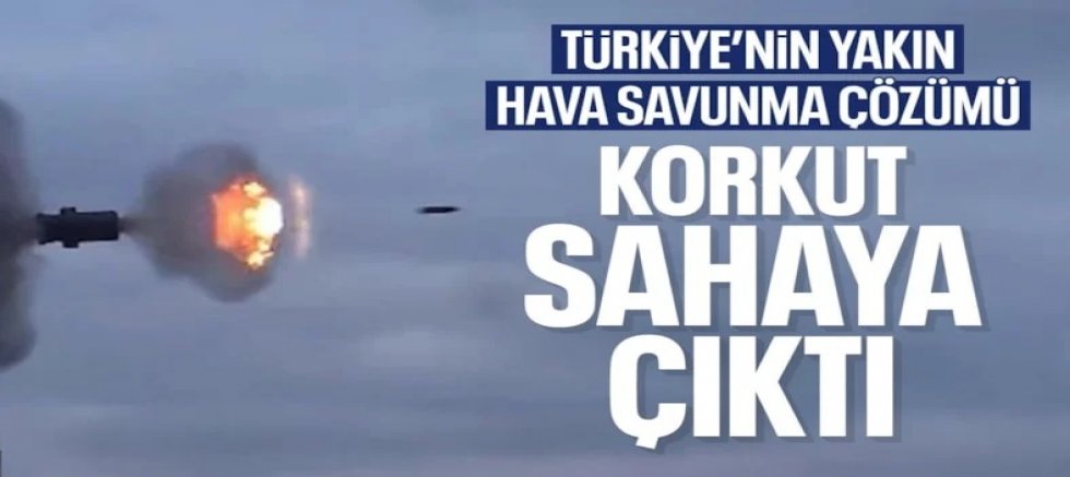 ASELSAN'ın yakın hava savunma çözümü KORKUT 100/25 SB sahaya çıktı