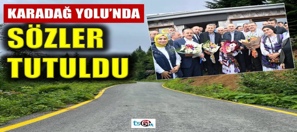 Karadağ'da sözler tutuldu, yüzler güldü