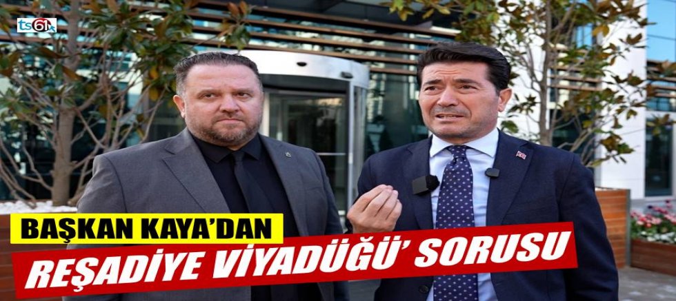 Başkan Kaya’dan ‘Reşadiye viyadüğü’ sorusu