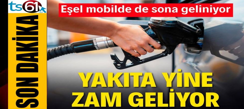 Benzin ve motorine bir zam daha