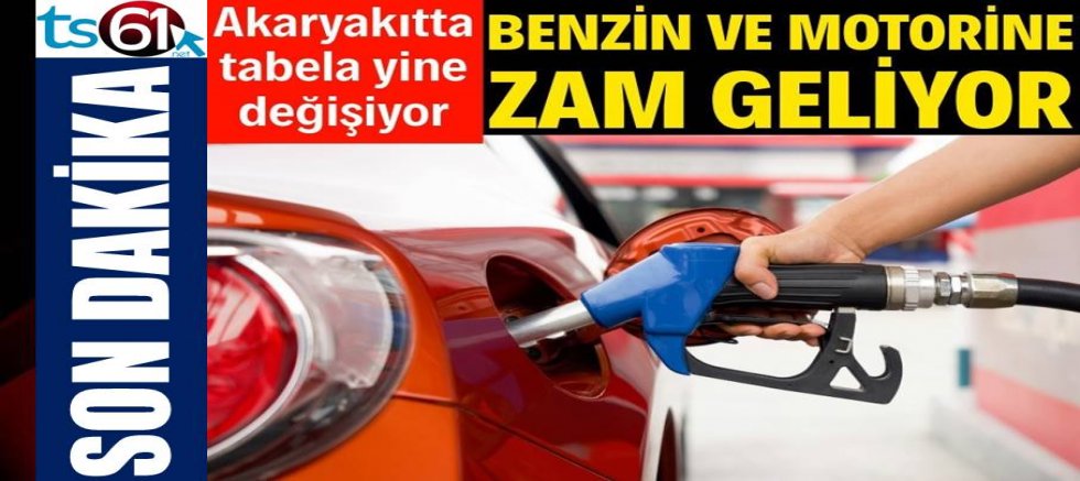 Benzin ve motorine zam geliyor