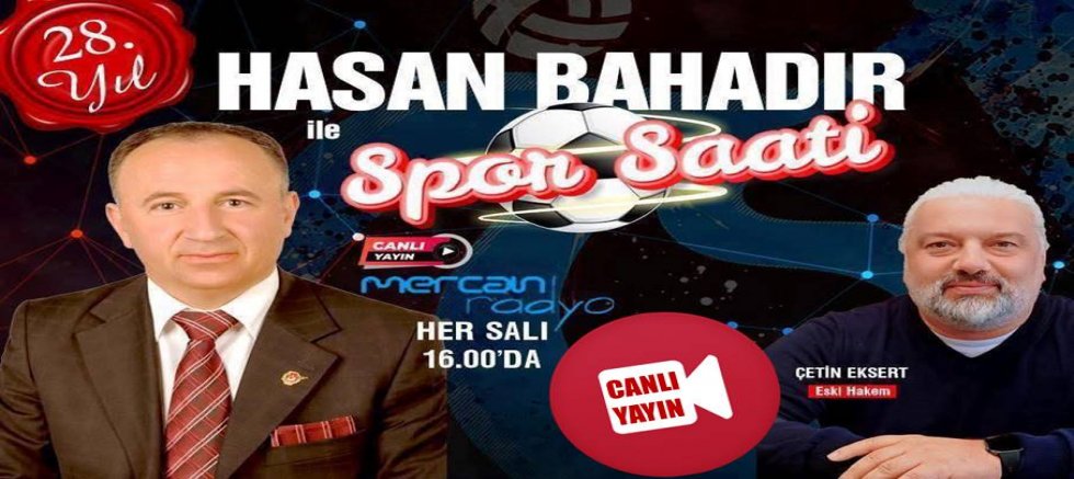 BUGÜN SPOR SAATİ GÜNÜ…