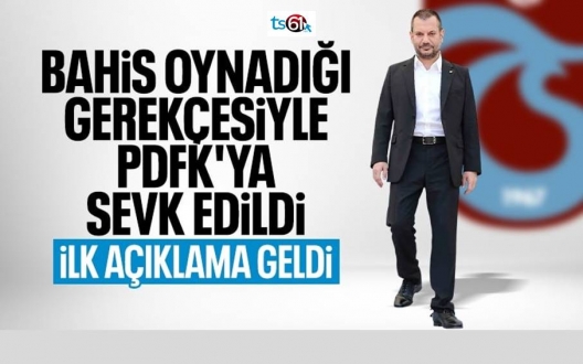 Ertuğrul Doğan, bahis oynadığı iddiasıyla PFDK'ya sevk edildi