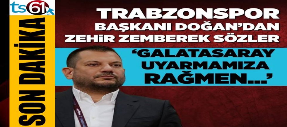 Ertuğrul Doğan: Galatasaray uyarmamıza rağmen transferimizi bozdu