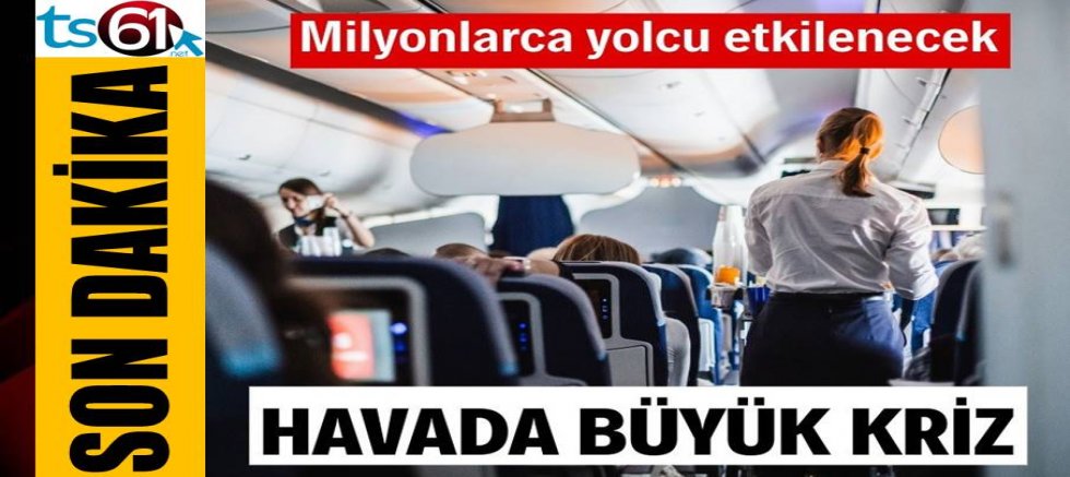 Havada yakıt krizi: Binlerce uçuş iptali kapıda