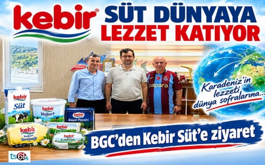 Kebir Süt dünyaya lezzet katıyor