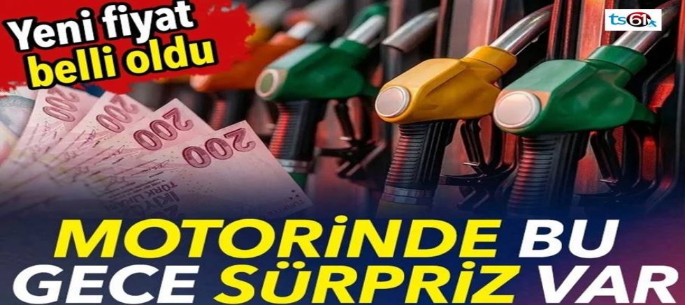 Motorinde bu gece sürpriz var. Yeni fiyat belli oldu