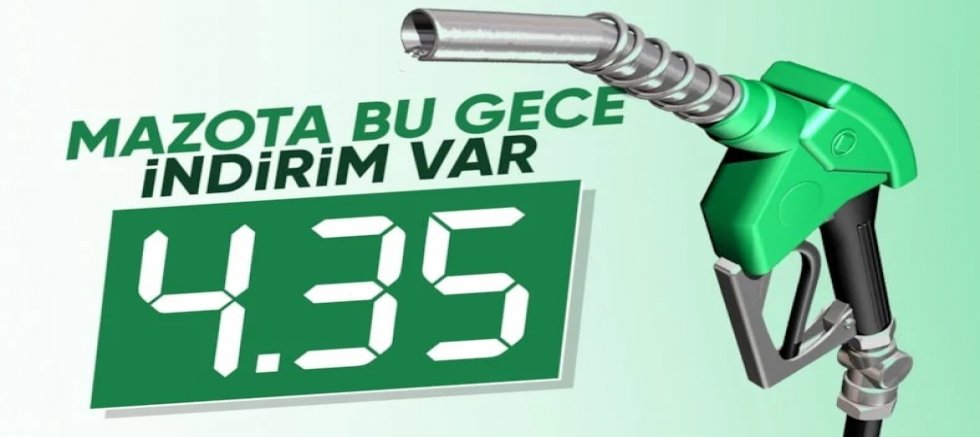Motorine indirim geldi