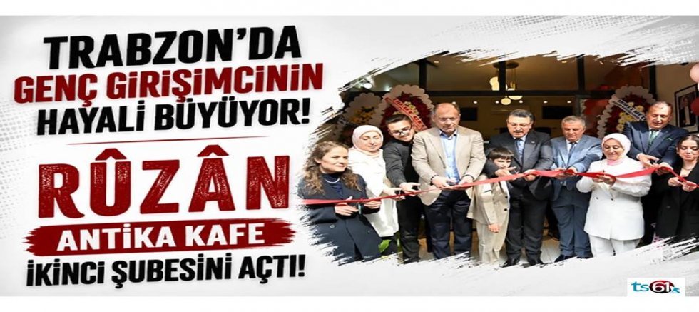 Rûzân Antika Kafe ikinci şubesini açtı