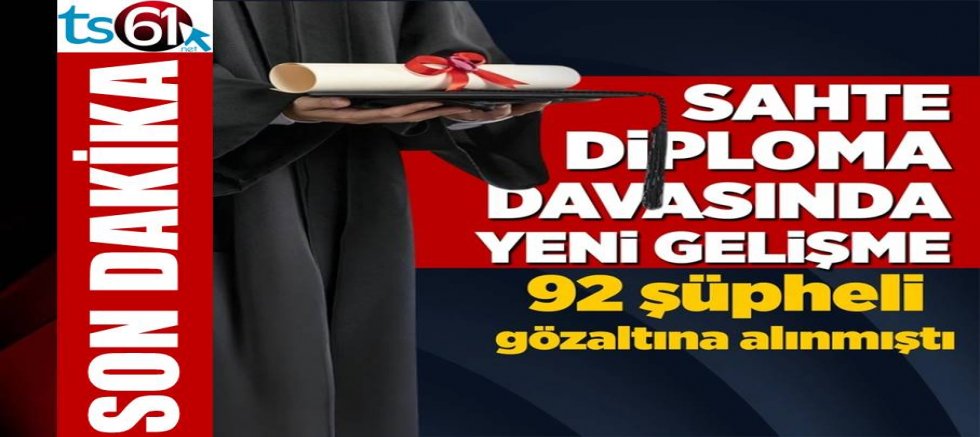 Sahte diploma soruşturmasında 23 tutuklama