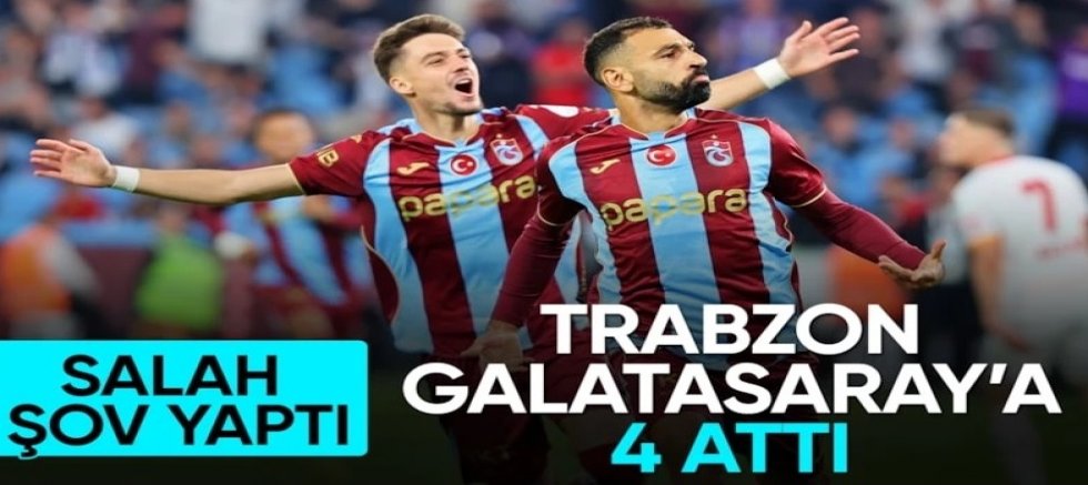 Salah coştu Trabzonspor farka gitti!