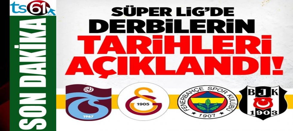 Süper Lig'de 28. hafta programı belli oldu!