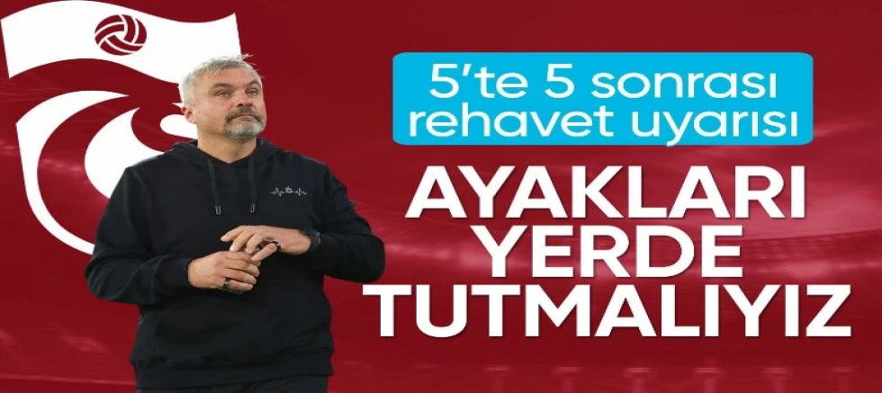Thomas Reis: Ayaklarımız yere basmalı