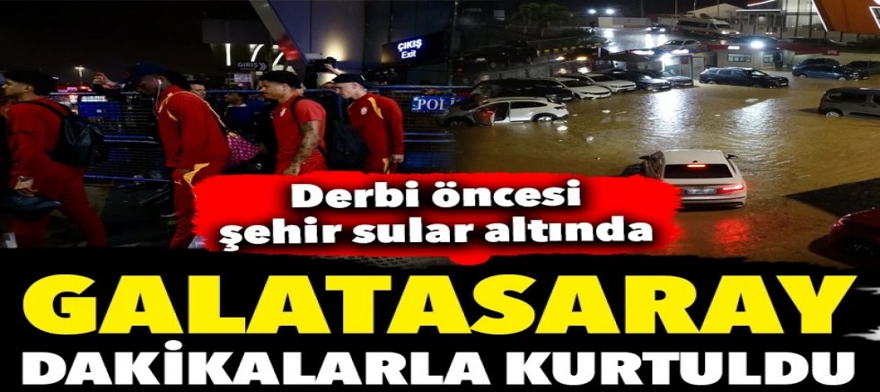 Trabzon sular altında kaldı