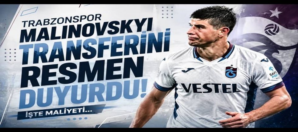 Trabzonspor, Malinovskyi transferini resmen duyurdu!